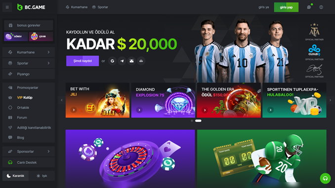 Bitcoin ile Bahis Oynayabileceğiniz Sitelere BC.Game Eklendi